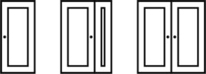 Межкомнатная дверь Кантри 1-2