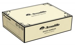 Ручка Armadillo R.CL55.Silvia темная медь/бел.фарфор